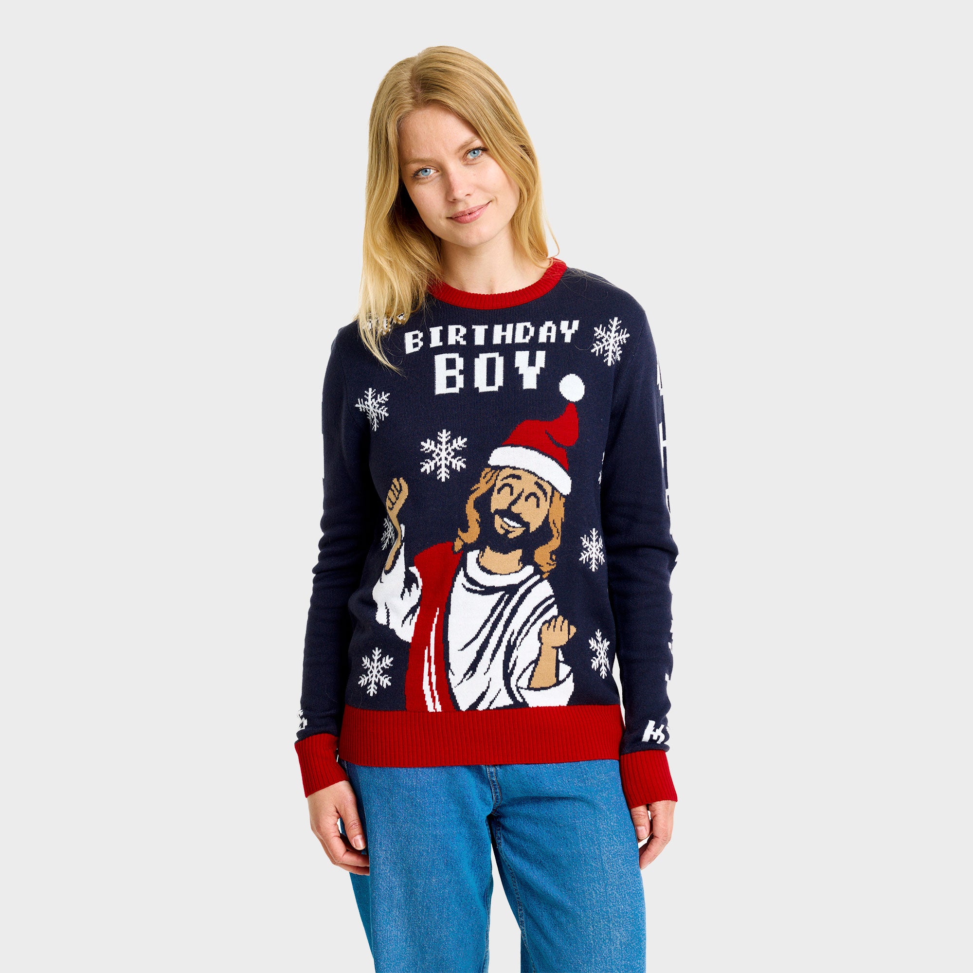 The birthday boy julesweater - Dame